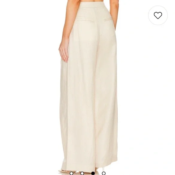 NWT Song of Style Yara pants in Natural Beige Size Small - Picture 2 of 3